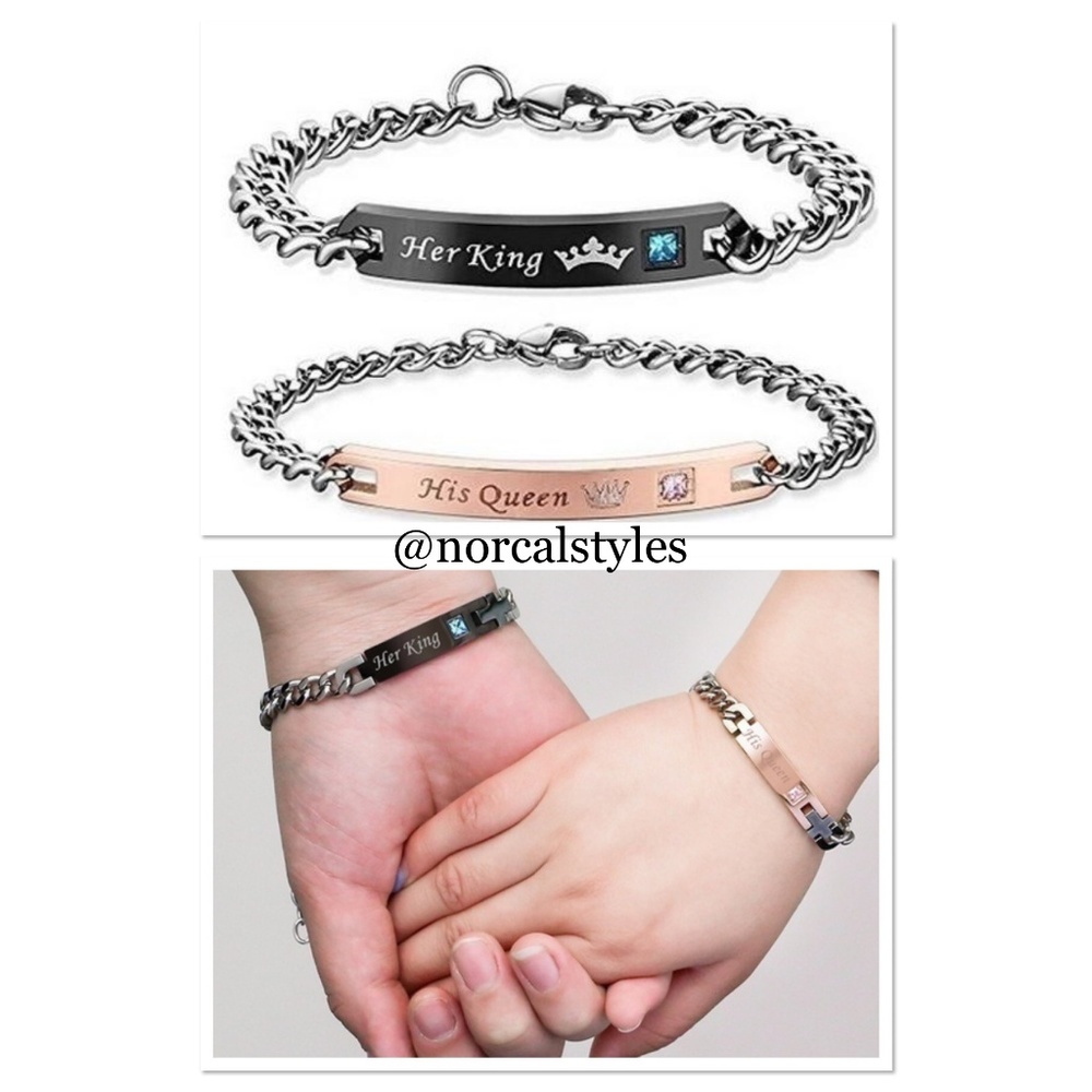 LAST ONE!❤️His Queen ONLY❤️Bracelet